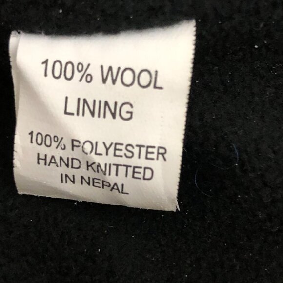 Hand Crafted Fair Isle Wool Beanie - Made in Nepal - Picture 4 of 5